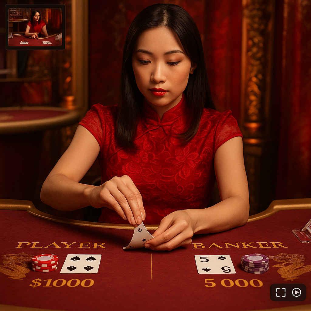 Vulkan Vegas - Live Baccarat with Real Dealers